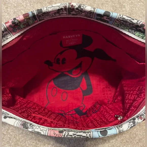 Seatbelt Bag Harvey’s Disney Couture Mickey Mouse Comic Strip, New With Tags! Totes